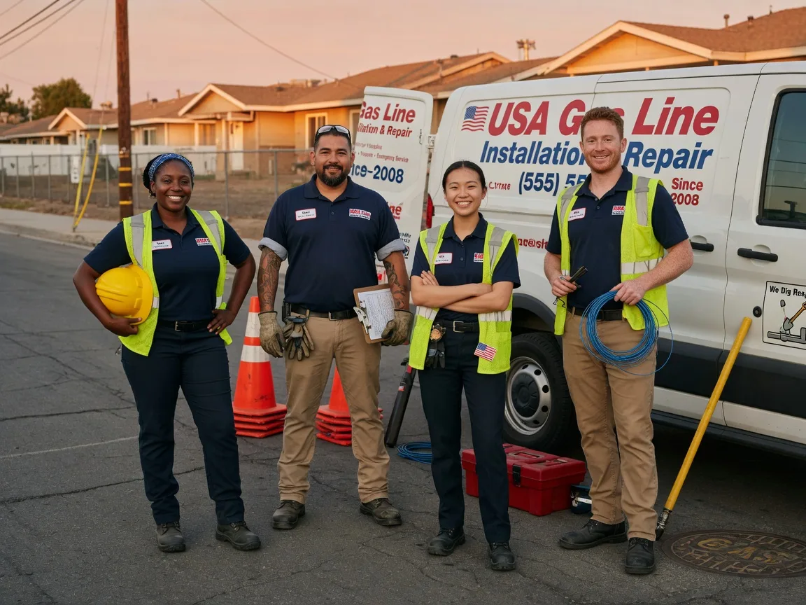Gas Line Installation company in Church Road, VA